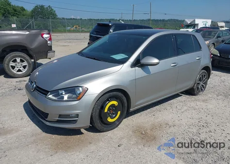 2016 Volkswagen Golf Tsi Se 4-Door из США, поврежденный, VIN 3VW217AU0GM042835